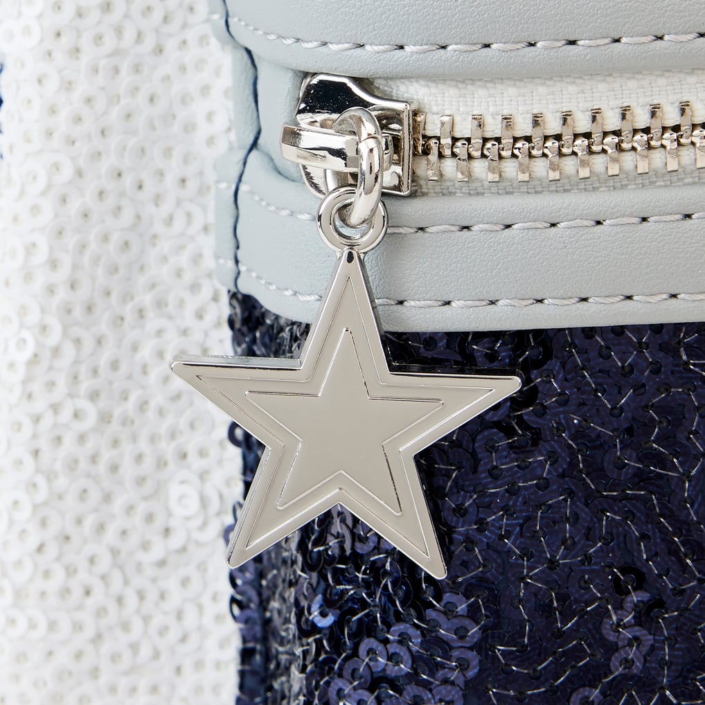 Loungefly Dallas Cowboys Sequin Mini Backpack display picture 3
