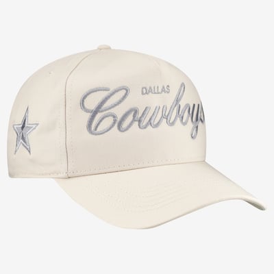 Dallas Cowboys '47 Foundational Script Hitch Adjustable Hat - Natural