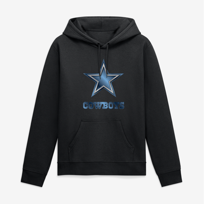 Dallas Cowboys Big & Tall Forged Mascot Hoodie - Black