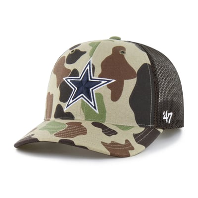 Dallas Cowboys Carhartt x '47 Adjustable Trucker Hat - Duck Camo