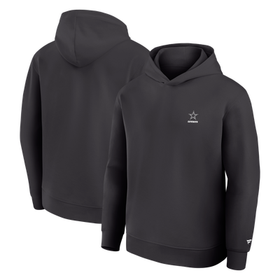 Dallas Cowboys Fanatics Clutch Tri-Blend Hoodie - Charcoal
