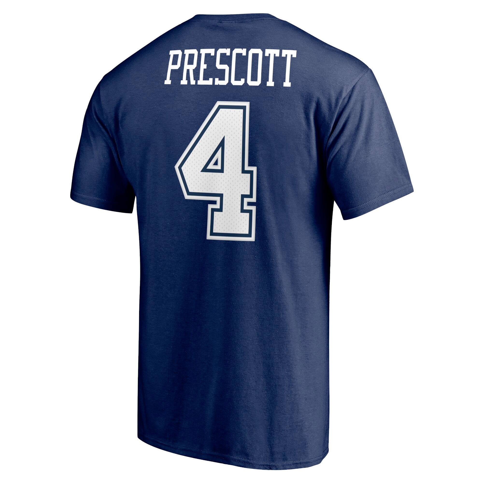 Men's Fanatics Dak Prescott Navy Dallas Cowboys Player Icon Name
