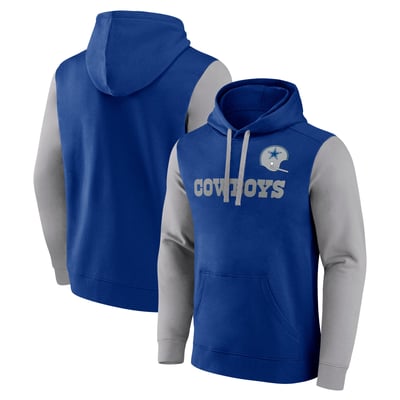 Dallas Cowboys Fanatics Fleece Pullover Hoodie - Royal