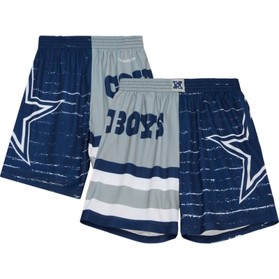Dallas Cowboys Mitchell & Ness Jumbotron 3.0 Shorts - Gray