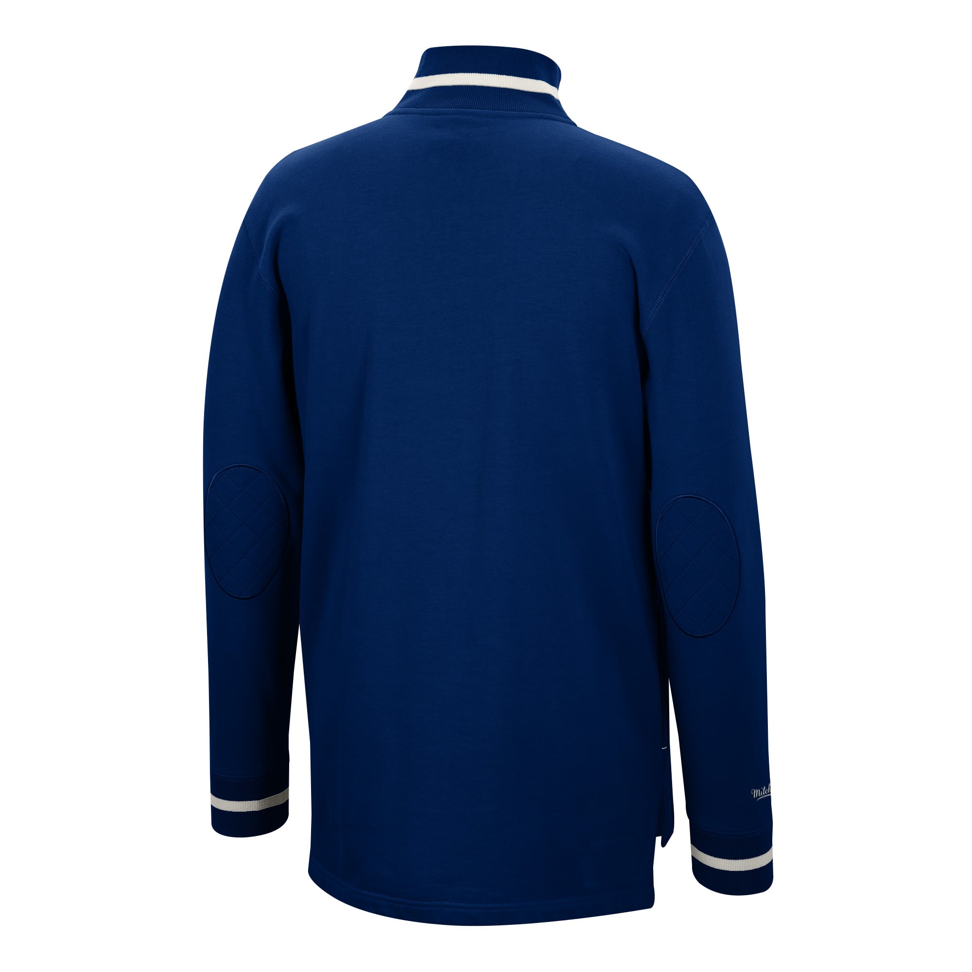 Men's Mitchell & Ness Navy Dallas Cowboys Team Issued Quarter-Zip