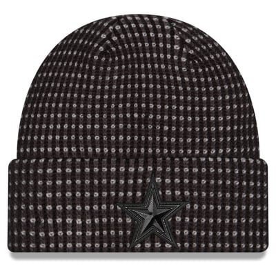 Dallas Cowboys New Era 2026 Sideline Cold Weather  Cuffed Knit Hat - Black