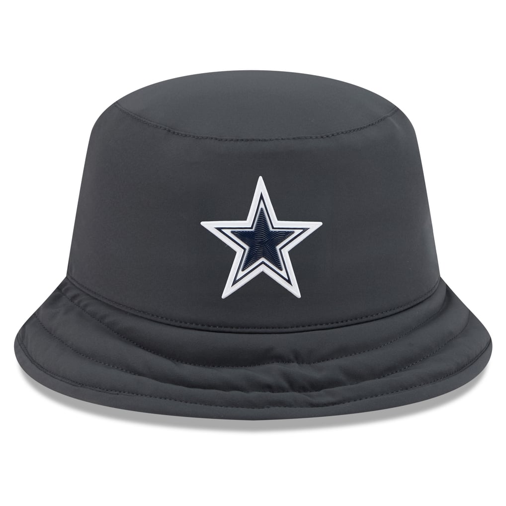 Men's New Era Charcoal Dallas Cowboys 2026 Sideline Cold Weather Bucket Hat