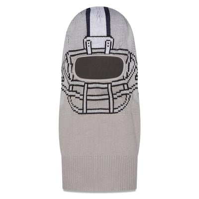 Dallas Cowboys New Era Helmet Knit Balaclava - Gray