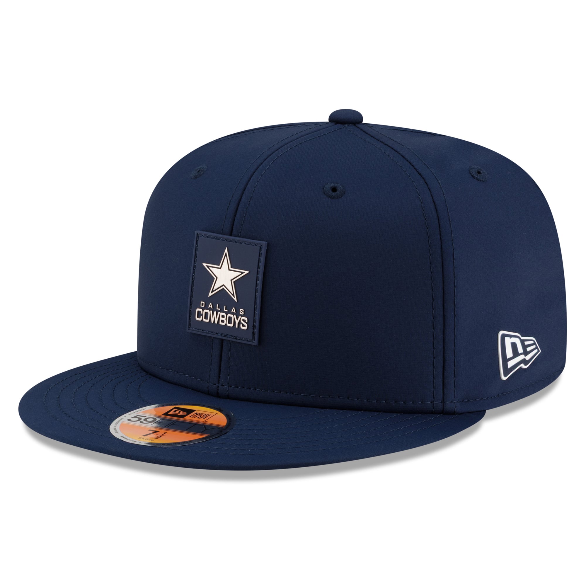 Dallas Cowboys New Era 2025 Sideline  59FIFTY Fitted Hat - Navy