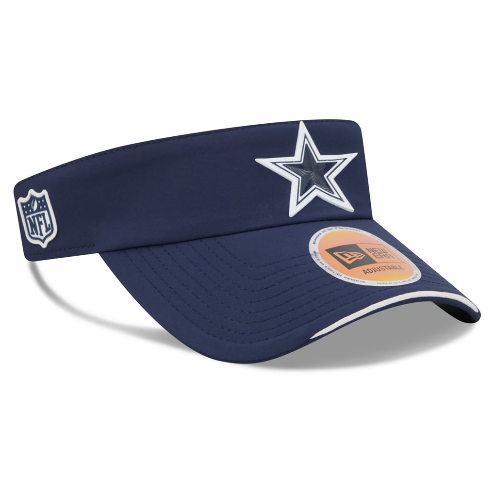 Men's New Era Navy Dallas Cowboys 2026 Sideline Adjustable Visor