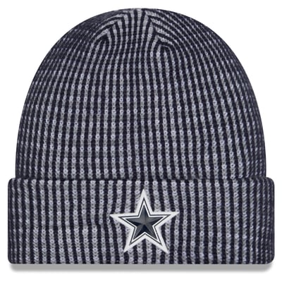 Dallas Cowboys New Era 2026 Sideline Cold Weather  Cuffed Knit Hat - Navy