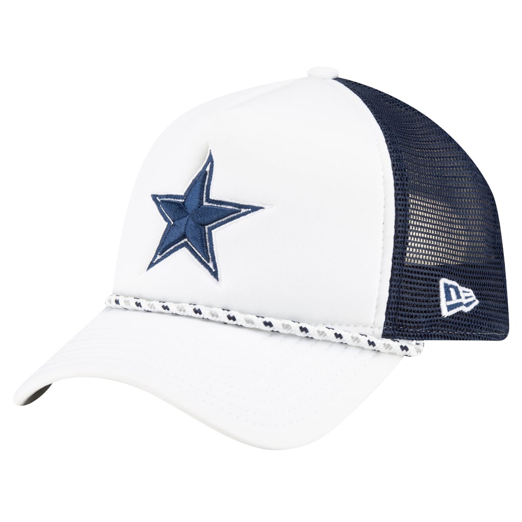 USA Home of Cowboys & Country Music Trucker Hat - Navy and White White & Navy  main image 4