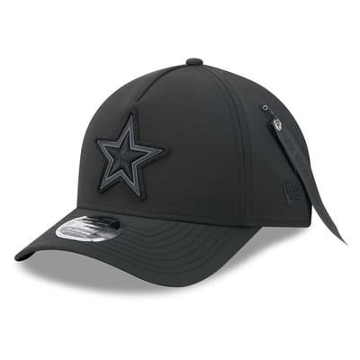 Dallas Cowboys New Era x Alpha Industries A-Frame 9FORTY Adjustable Hat - Black