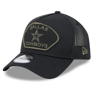 Dallas Cowboys New Era x BJ Betts 2026 Salute To Service 9FORTY Adjustable Hat - Black