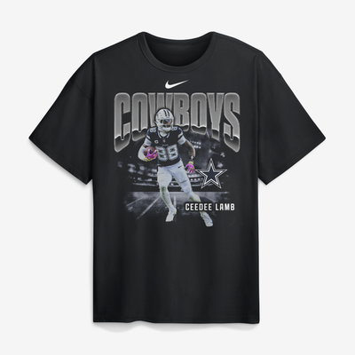 CeeDee Lamb Dallas Cowboys Nike Player Graphic Max90 T-Shirt - Black