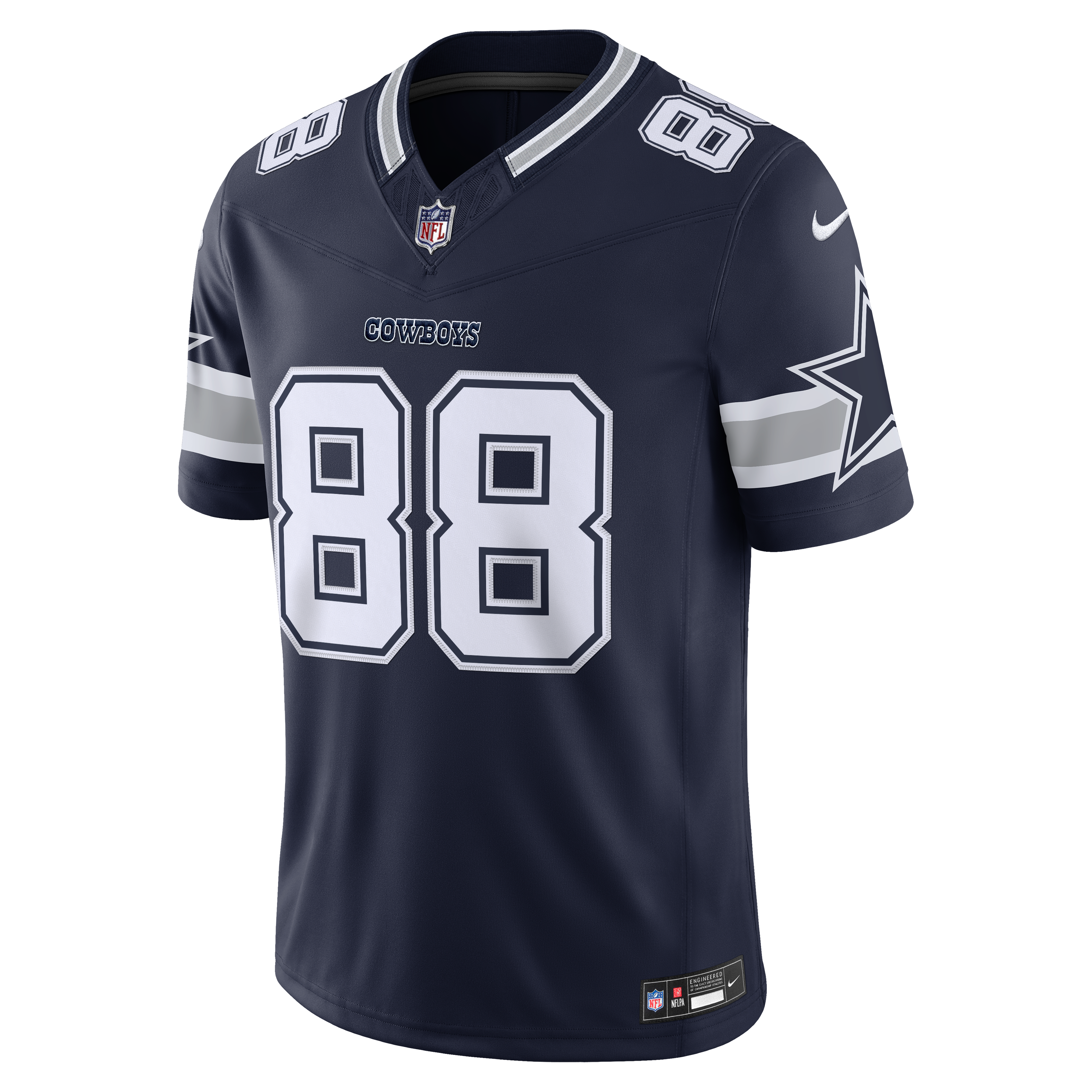 CeeDee Lamb Dallas Cowboys Team Vapor F.U.S.E. Stitched Limited Jersey Navy