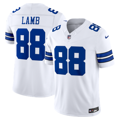 CeeDee Lamb Dallas Cowboys Nike Vapor F.U.S.E. Stitched Limited Jersey - White