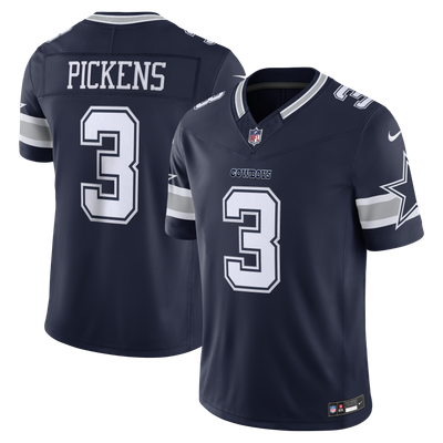 George Pickens Dallas Cowboys Nike Team Vapor F.U.S.E. Stitched Limited Jersey - Navy