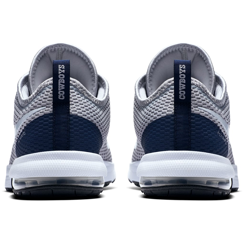 Nike Dallas Cowboys Men\'s Lightweight Mesh Trainer - Light Grey/Navy Men main image 4