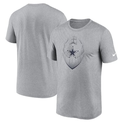 Dallas Cowboys Nike Primetime Legend Icon Performance T-Shirt - Heather Gray