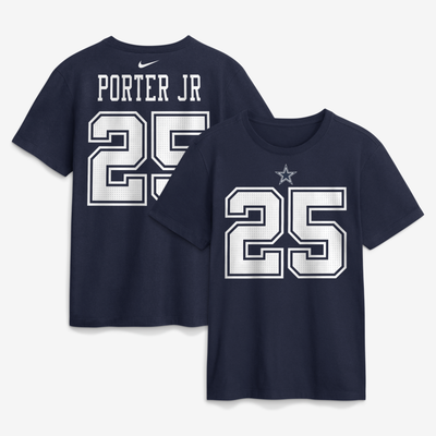 Joey Porter Jr. Dallas Cowboys Nike Name & Number T-Shirt - Navy