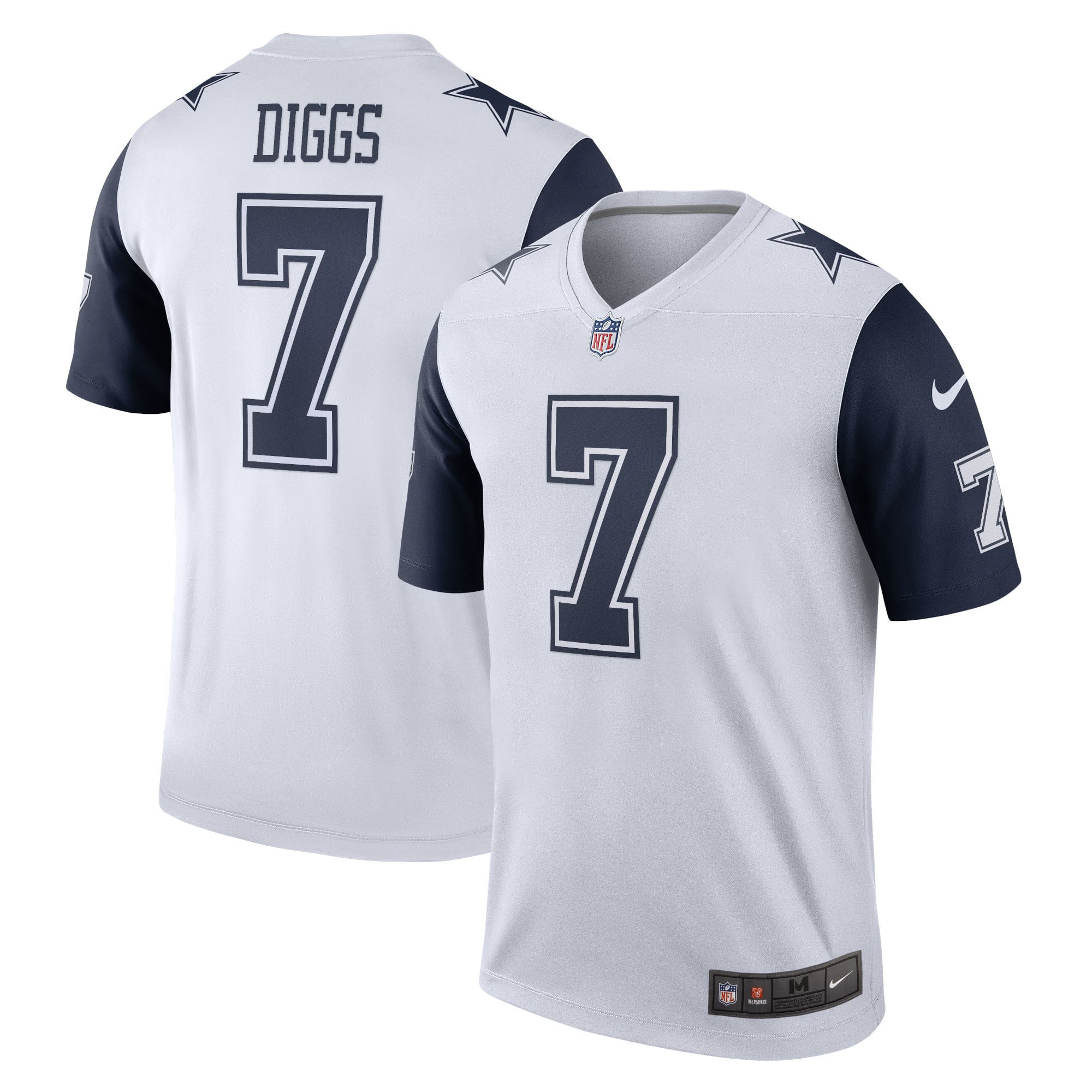 【新品】NFL カウボーイズ ディグス DIGGS ジャージ M Trevon Diggs Dallas Cowboys Nike Legend Player Performance Top - White