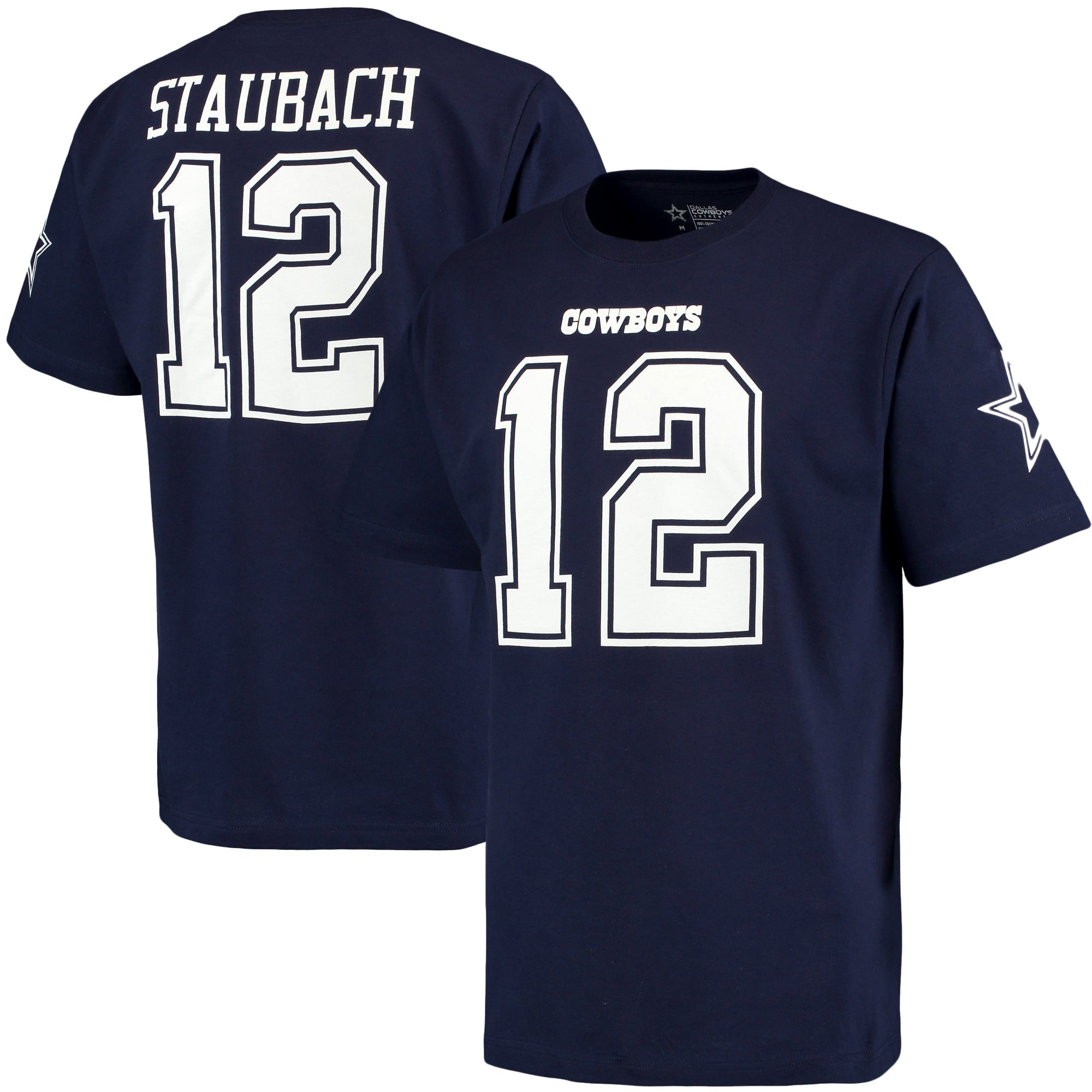 Men's Dallas Cowboys Roger Staubach Navy Big & Tall Retired Player