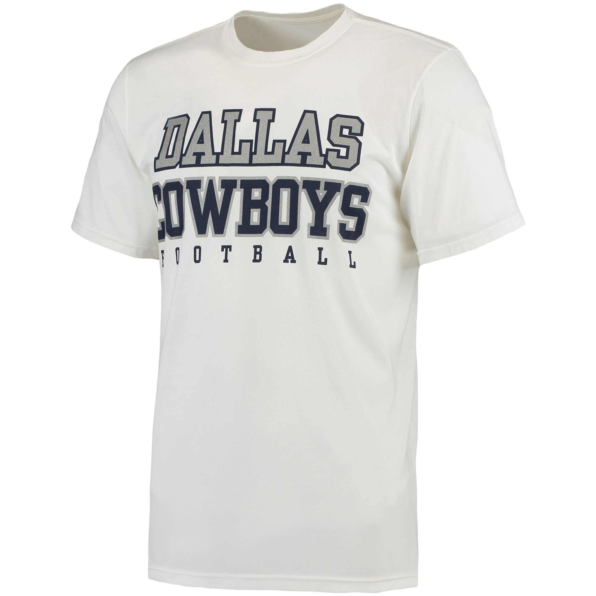 Men's White Dallas Cowboys Big & Tall Team Practice T-Shirt