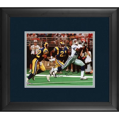 Michael Irvin Dallas Cowboys Fanatics Authentic Framed Autographed 8" x 10" vs St. Louis Rams Photograph