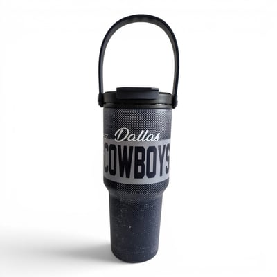 Dallas Cowboys Pegasus 24oz. Speckled Gradient Stainless Steel Dual Top Water Bottle