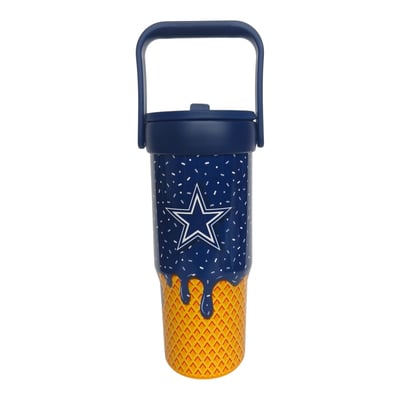 Dallas Cowboys Pegasus 32oz. Ice Cream Logo Cone Stainless Steel ProCarry Tumbler