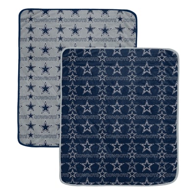 Dallas Cowboys Pegasus Two-Piece Home & Away Logo Roll 60" x 70" Blanket Set
