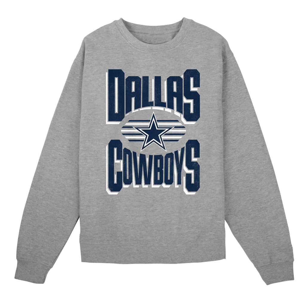 Preschool Outerstuff Heather Gray Dallas Cowboys Jet Stream Sweatshirt
