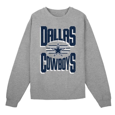 Dallas Cowboys Outerstuff Preschool Jet Stream Sweatshirt - Heather Gray
