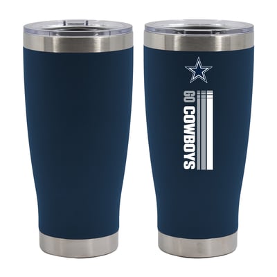 Dallas Cowboys The Memory Company Let's Go 20oz. Stainless Steel Tumbler