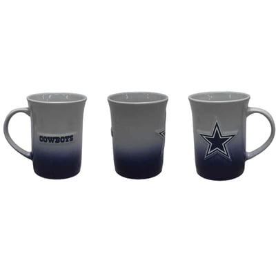 Dallas Cowboys The Memory Company Two-Pack 15oz. Ceramic Ombre Mug Set