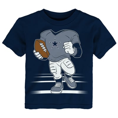  Dallas Cowboys Outerstuff Toddler Game Fit T-Shirt - Navy