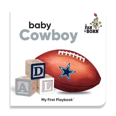 Dallas Cowboys WinCraft Toddler A Fan Is Born Baby Board Book