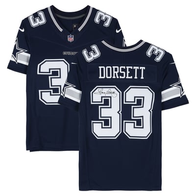 Tony Dorsett Dallas Cowboys Autographed Fanatics Authentic Navy Nike Limited Jersey
