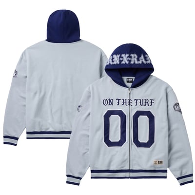 Dallas Cowboys Born x Raised Unisex On The Turf Full-Zip Hoodie - Silver