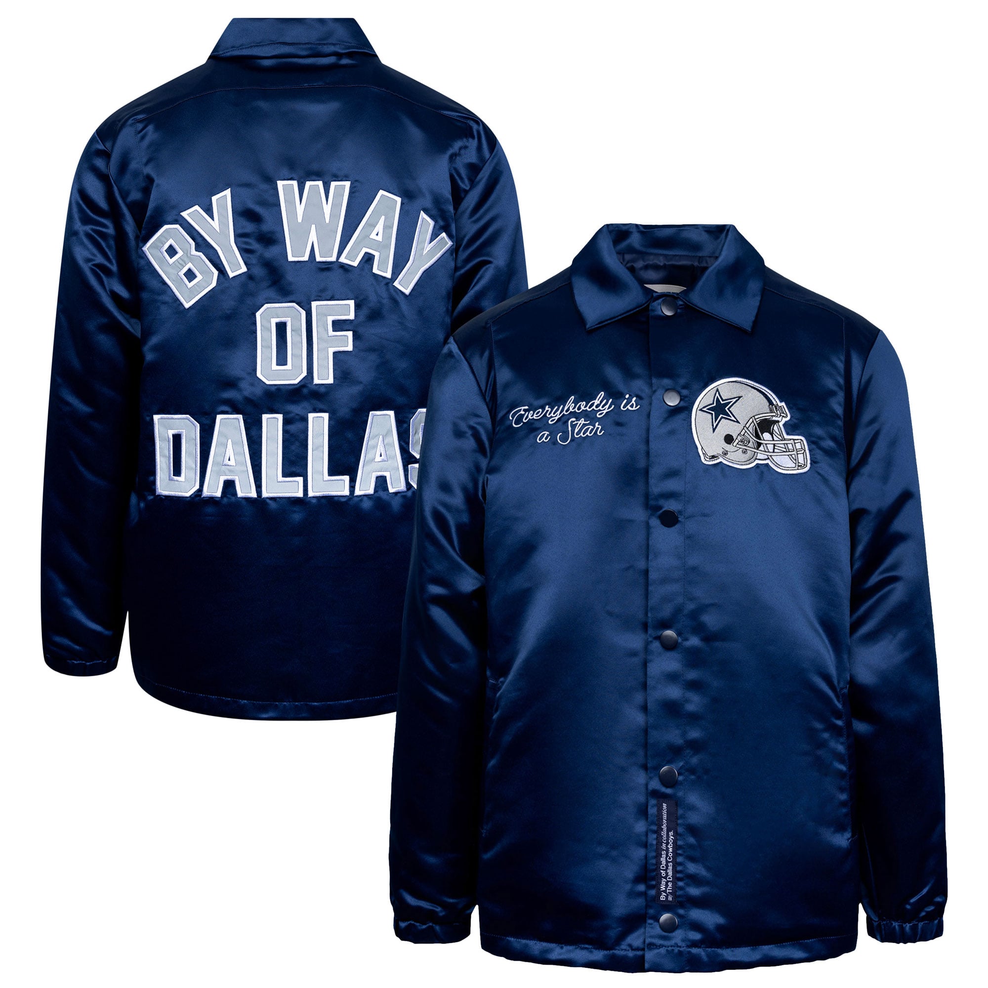 Unisex By Way of Dallas Navy Dallas Cowboys Reflective Coaches 