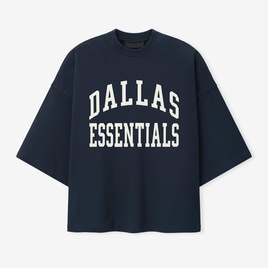 Dallas Cowboys Fear of God x NFL Unisex Merch T-Shirt - Navy