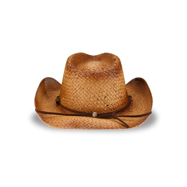 Unisex New Era Brown Dallas Cowboys Dutton Curved Brim Straw Hat