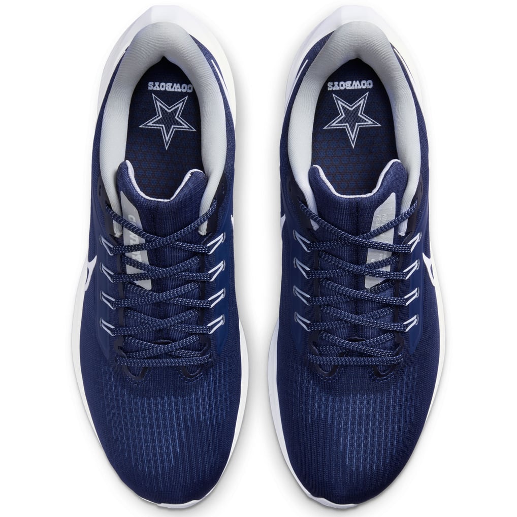 Unisex Nike Navy Dallas Cowboys Zoom Pegasus 39 Running Shoe display picture 1