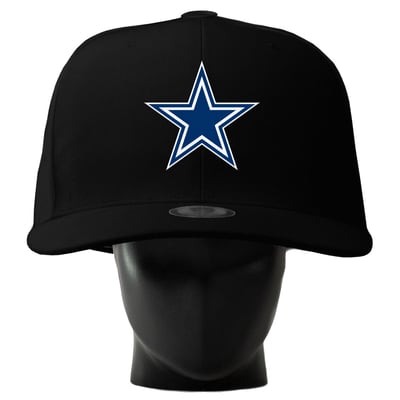  Dallas Cowboys Noggin Boss Unisex Oversized Hat - Black