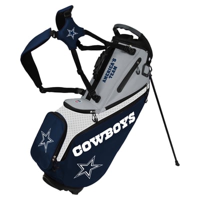 Dallas Cowboys WinCraft Back Nine Stand Golf Bag