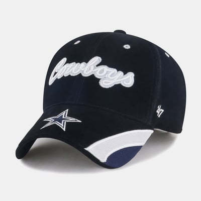 Dallas Cowboys '47 Women's Denim Script MVP Adjustable Hat - Navy