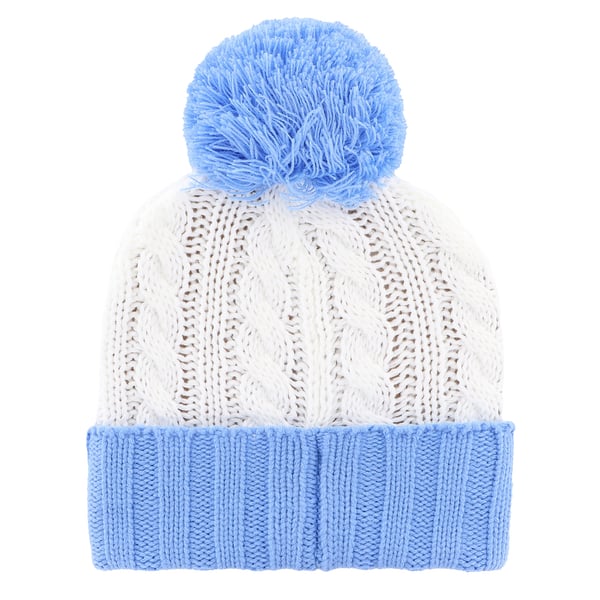 Hinnominate Cuffed Beanie Logo Style Women Light blue Hats & Caps Winter Hat | Satin Lined | Natural Hair | Light Blue Beanie  main image 4