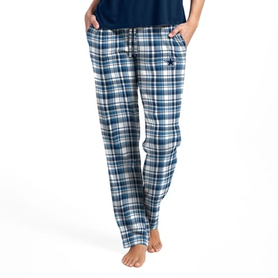  Dallas Cowboys Concepts Sport Women's Medley Plaid Pants - Navy