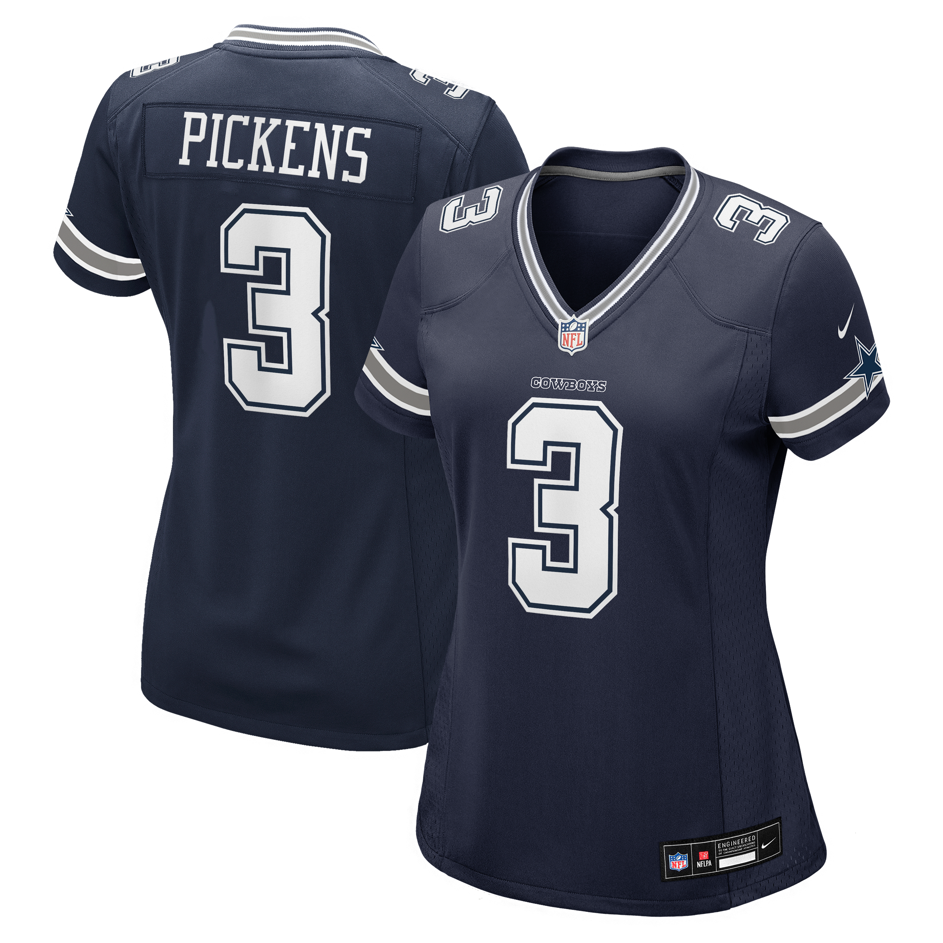 George Pickens Dallas Cowboys Women's Game Jersey Navy